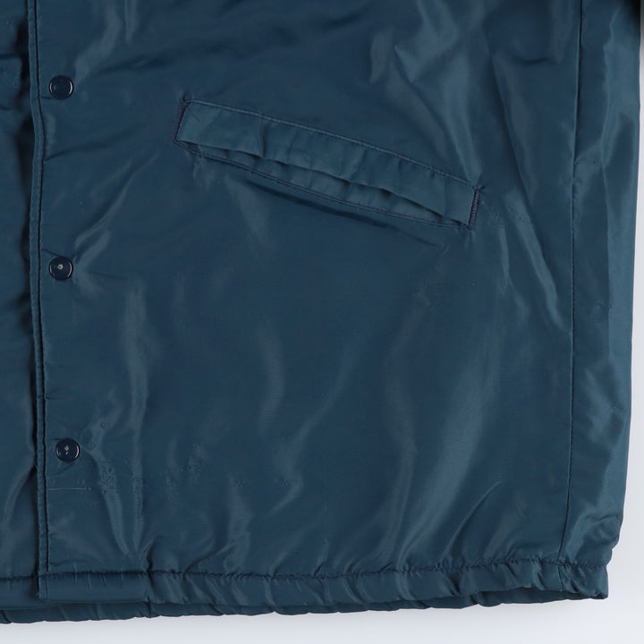70s-80'S Dunbrooke Pla-Jac Coach Jacket, Made in USA, Men's Size L (approx.), Vintage unclear navy blue type Vintage Second Hand