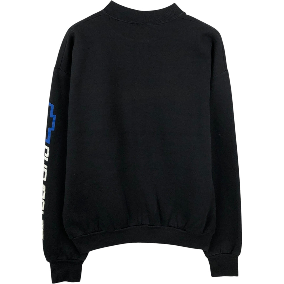 Vintage 90'S Fruit of the Loom Chevrolet Advertising Sweatshirt, Made in USA, Men's Size L cotton black type Vintage Second Hand