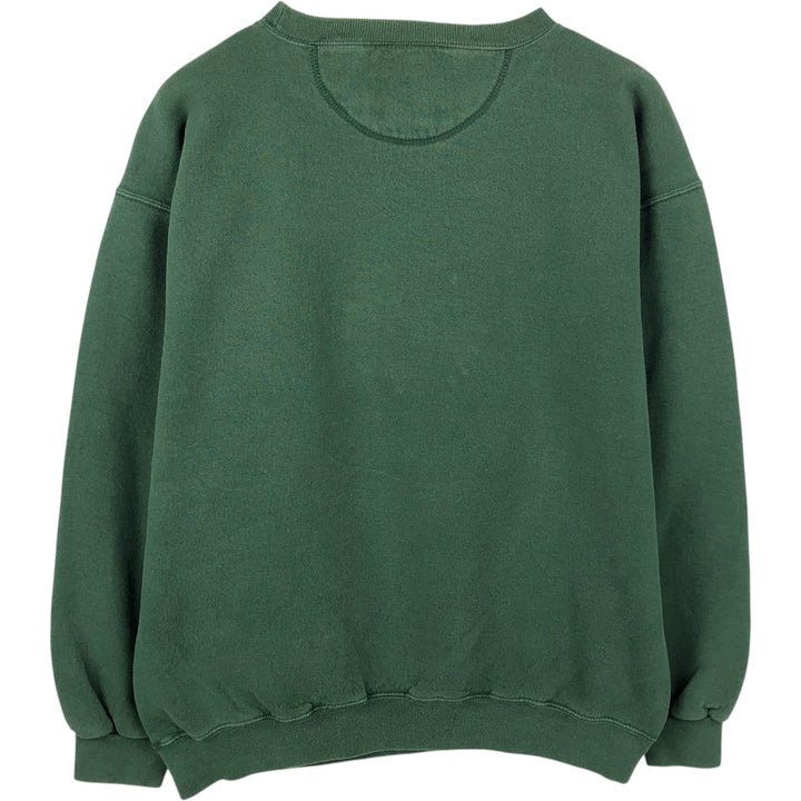 90'S Hard Rock Cafe advertising sweatshirt, made in USA, men's size L equivalent. cotton Green type dark green Vintage Second Hand