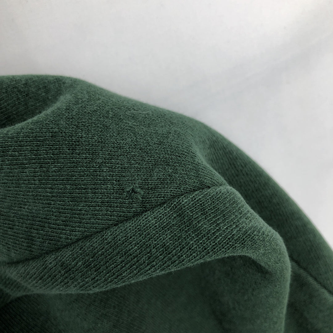 90'S Hard Rock Cafe advertising sweatshirt, made in USA, men's size L equivalent. cotton Green type dark green Vintage Second Hand