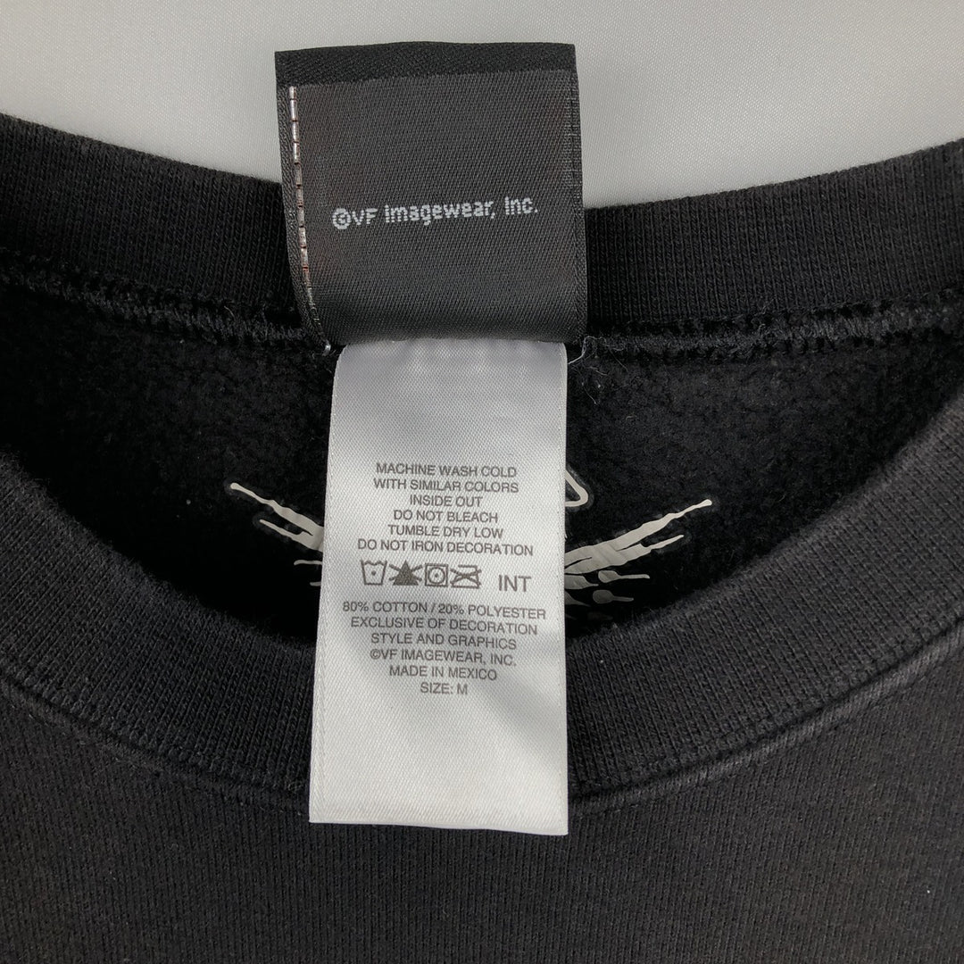 Harley-Davidson Advertising Sweatshirt, Men's Size Medium cotton black type Vintage Second Hand