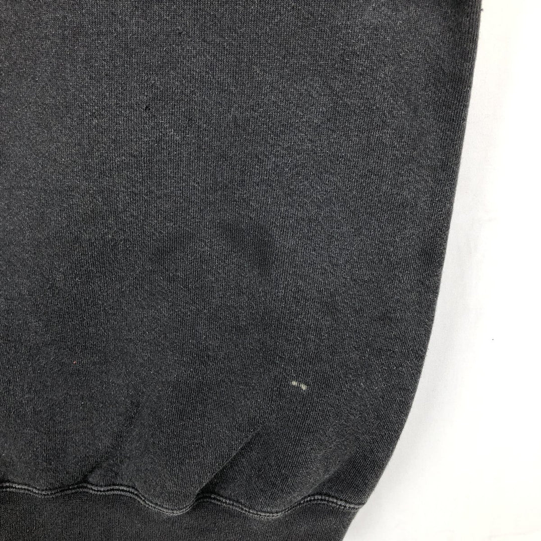 90'S HARD ROCK CAFE Advertising Sweatshirt, Made in USA, Men's Size M cotton Charcoal Vintage Second Hand