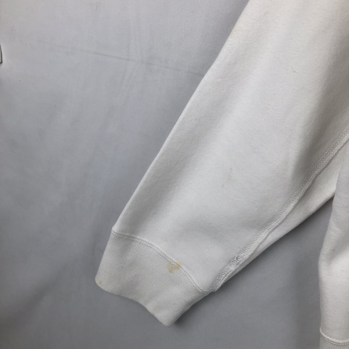 Ralph Lauren POLO by Ralph Lauren full zip sweatshirt, men's size M cotton white type Vintage Second Hand