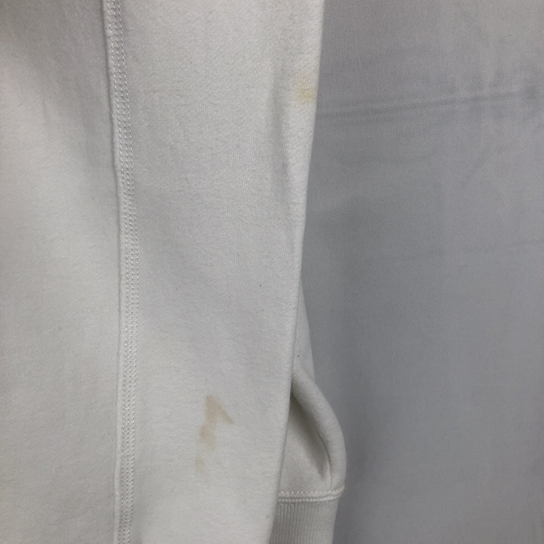 Ralph Lauren POLO by Ralph Lauren full zip sweatshirt, men's size M cotton white type Vintage Second Hand