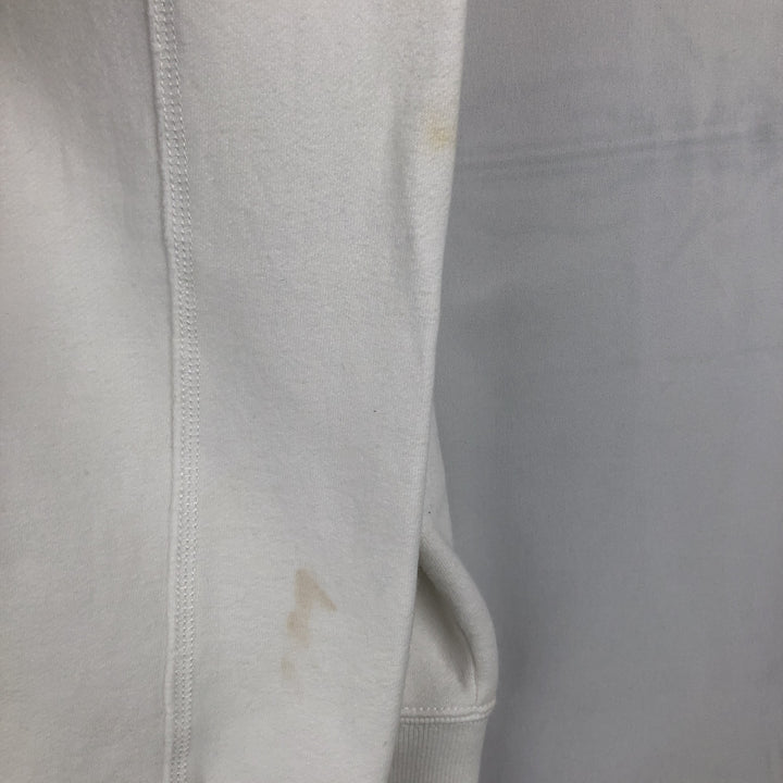 Ralph Lauren POLO by Ralph Lauren full zip sweatshirt, men's size M cotton white type Vintage Second Hand