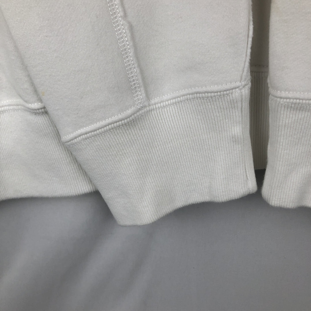 Ralph Lauren POLO by Ralph Lauren full zip sweatshirt, men's size M cotton white type Vintage Second Hand