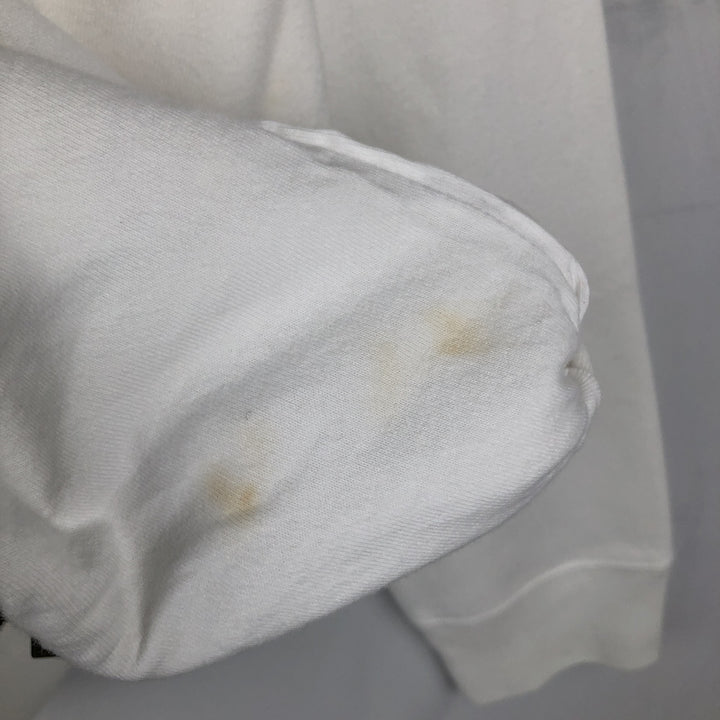 Ralph Lauren POLO by Ralph Lauren full zip sweatshirt, men's size M cotton white type Vintage Second Hand