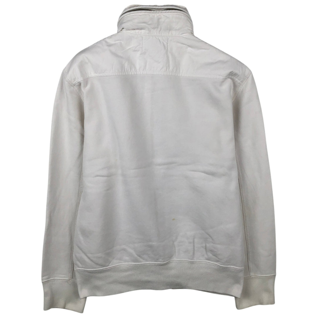 Ralph Lauren POLO by Ralph Lauren full zip sweatshirt, men's size S cotton white type Vintage Second Hand