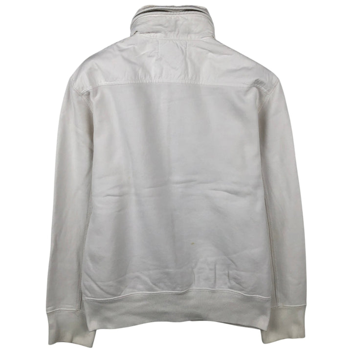 Ralph Lauren POLO by Ralph Lauren full zip sweatshirt, men's size S cotton white type Vintage Second Hand