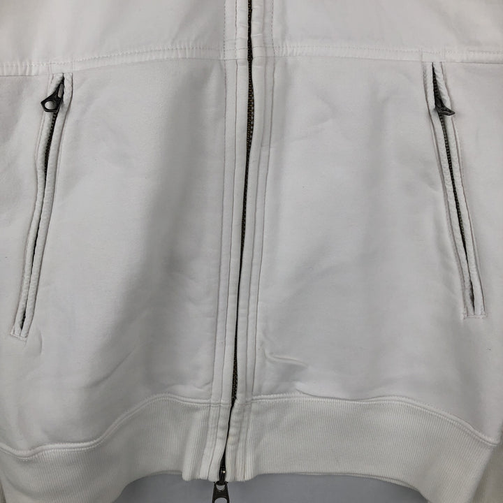 Ralph Lauren POLO by Ralph Lauren full zip sweatshirt, men's size S cotton white type Vintage Second Hand