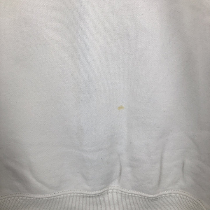 Ralph Lauren POLO by Ralph Lauren full zip sweatshirt, men's size S cotton white type Vintage Second Hand