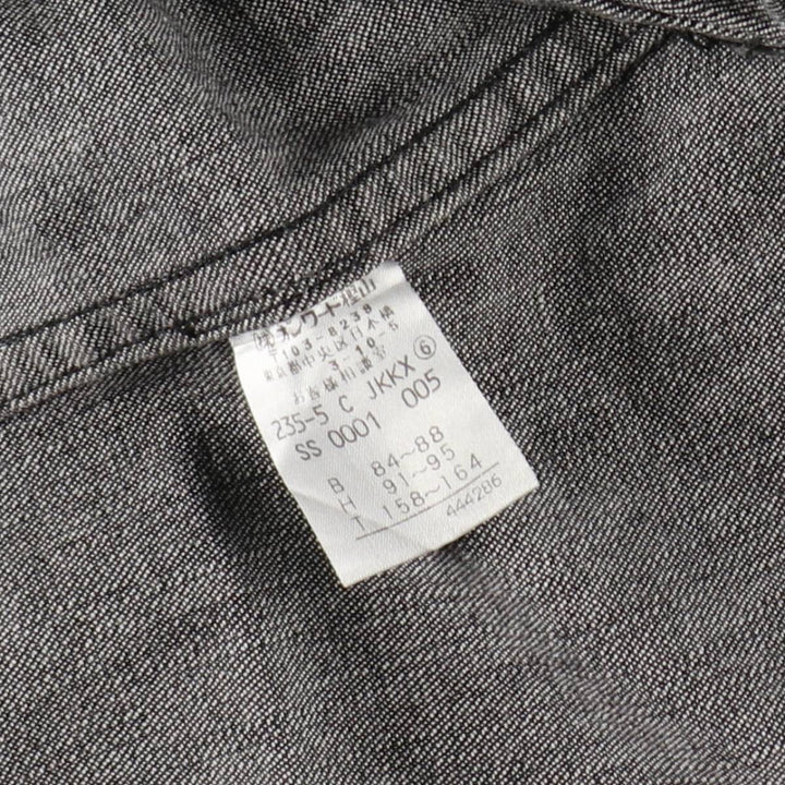 Michael Kors denim jacket, women's size S (approx.) cotton black type Vintage Second Hand