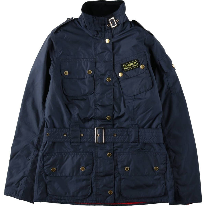 Barbour 3-Warrant Padded Jacket Puffer Jacket International Jacket Women's Size S (approx.) unclear navy blue type Vintage Second Hand
