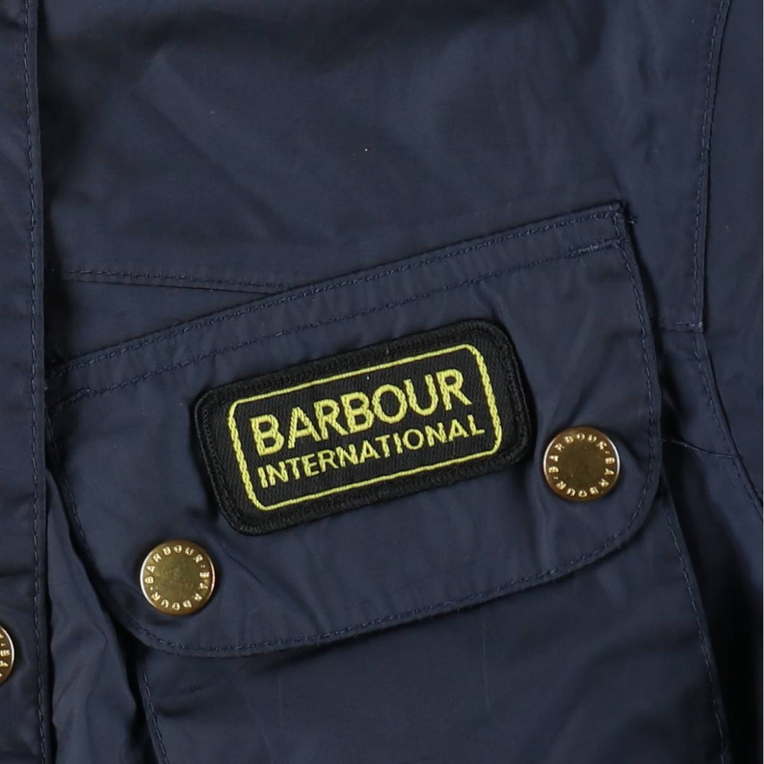 Barbour 3-Warrant Padded Jacket Puffer Jacket International Jacket Women's Size S (approx.) unclear navy blue type Vintage Second Hand