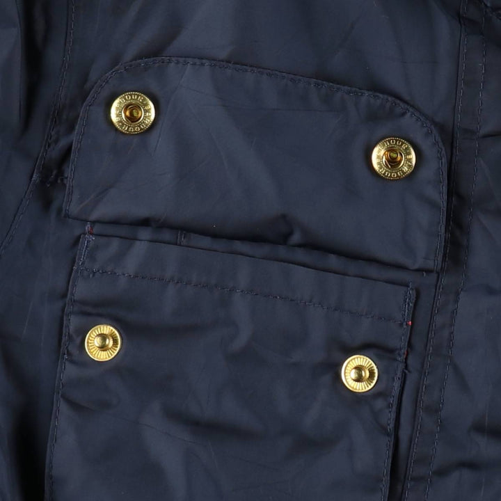 Barbour 3-Warrant Padded Jacket Puffer Jacket International Jacket Women's Size S (approx.) unclear navy blue type Vintage Second Hand