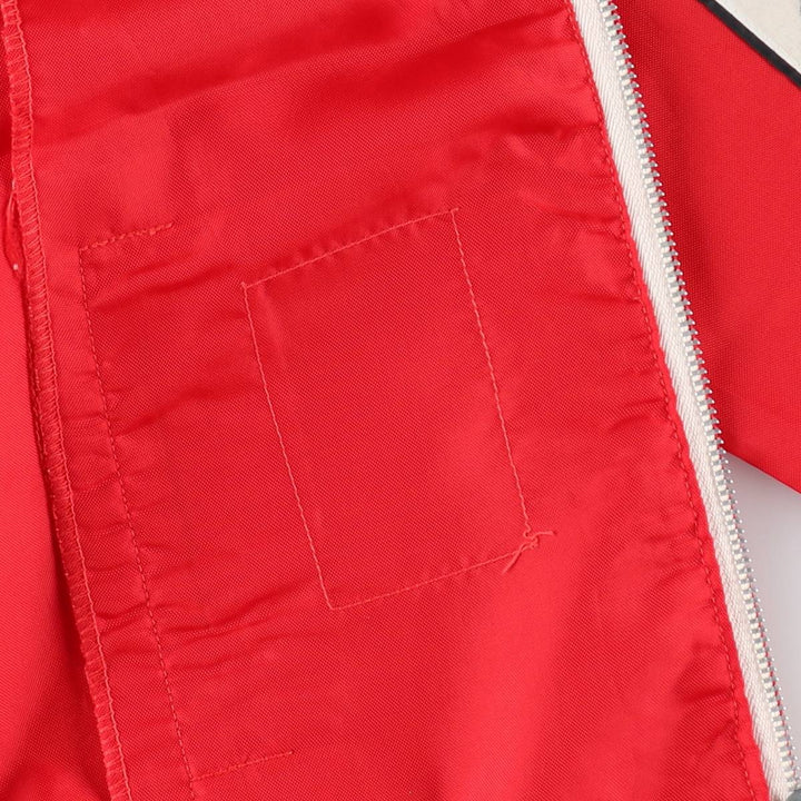 Vintage 70s-80'S International Harvester advertising nylon jacket, women's size S equivalent. unclear red type Vintage Second Hand