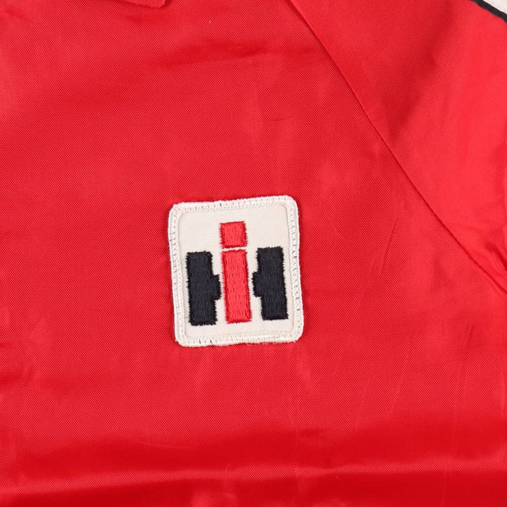 Vintage 70s-80'S International Harvester advertising nylon jacket, women's size S equivalent. unclear red type Vintage Second Hand