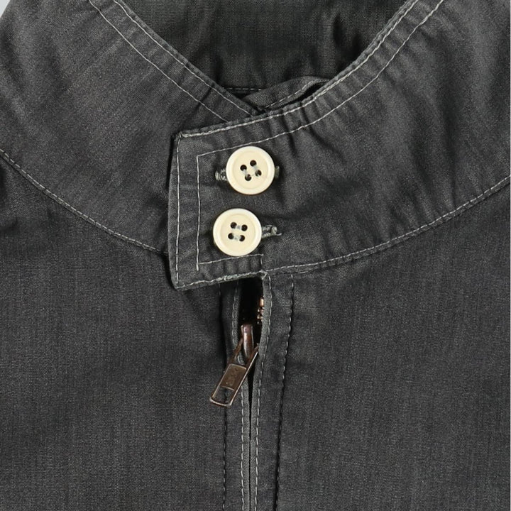 On Course Harrington Jacket Swing Top Women's Size M cotton gray type Vintage Second Hand