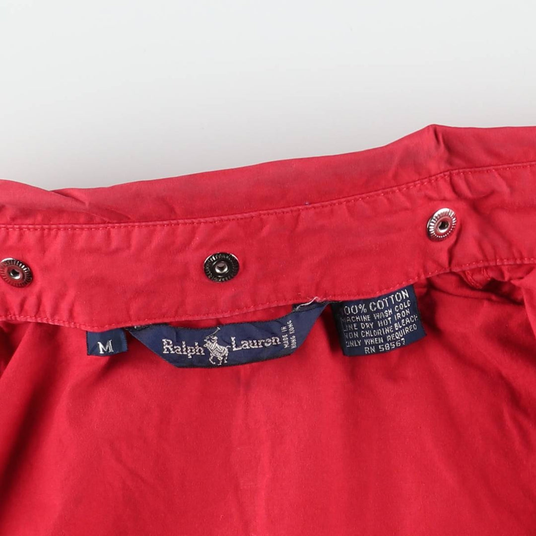 Ralph Lauren Swing Top Sport Jacket, Women's Size M (approx.), Vintage cotton red type Vintage Second Hand