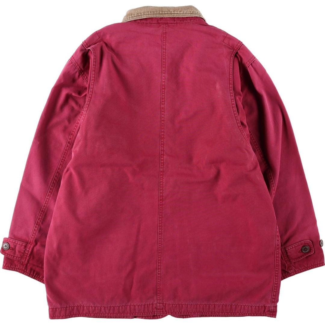 80s-90'S Lands' End Hunting Jacket, Women's Size M (approx.), Vintage cotton Red type red-purple Vintage Second Hand