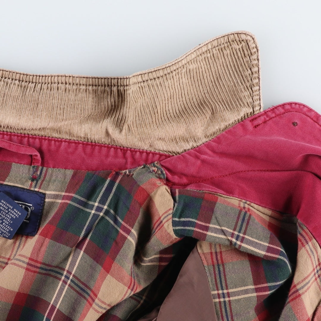 80s-90'S Lands' End Hunting Jacket, Women's Size M (approx.), Vintage cotton Red type red-purple Vintage Second Hand