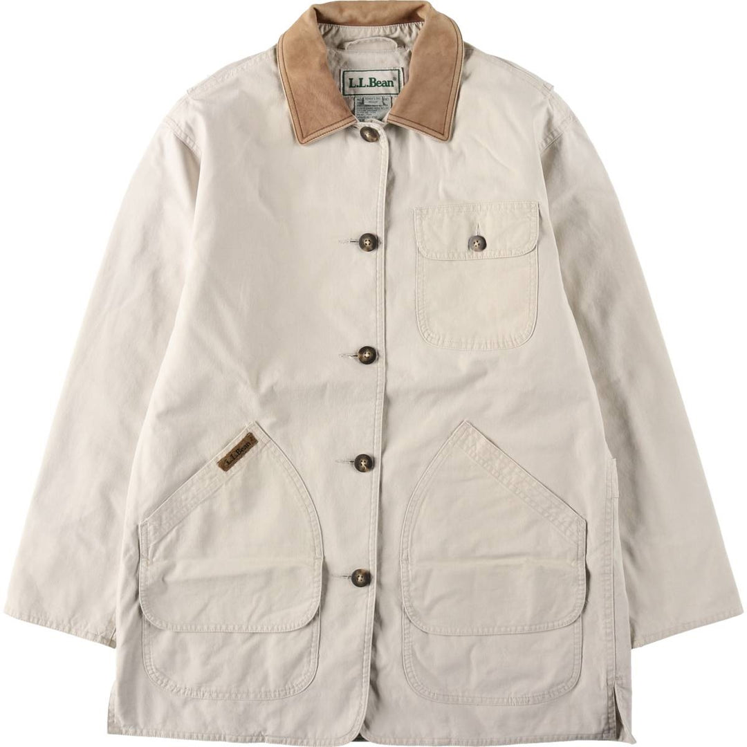 Vintage LLBean hunting jacket from the 1990s, women's size M equivalent. cotton Beige type Vintage Second Hand