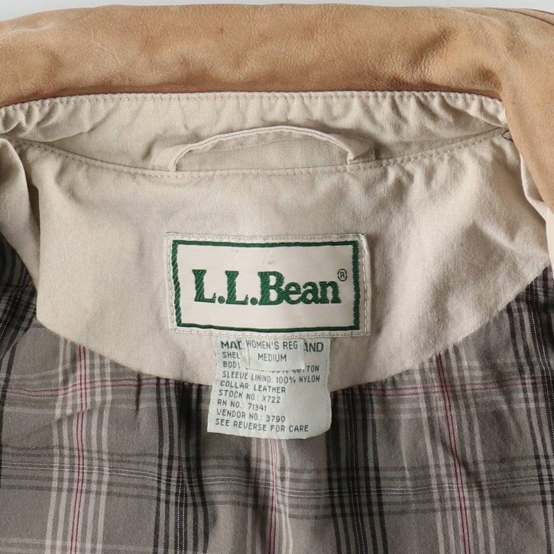 Vintage LLBean hunting jacket from the 1990s, women's size M equivalent. cotton Beige type Vintage Second Hand