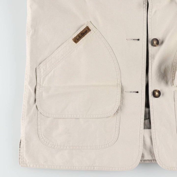 Vintage LLBean hunting jacket from the 1990s, women's size M equivalent. cotton Beige type Vintage Second Hand