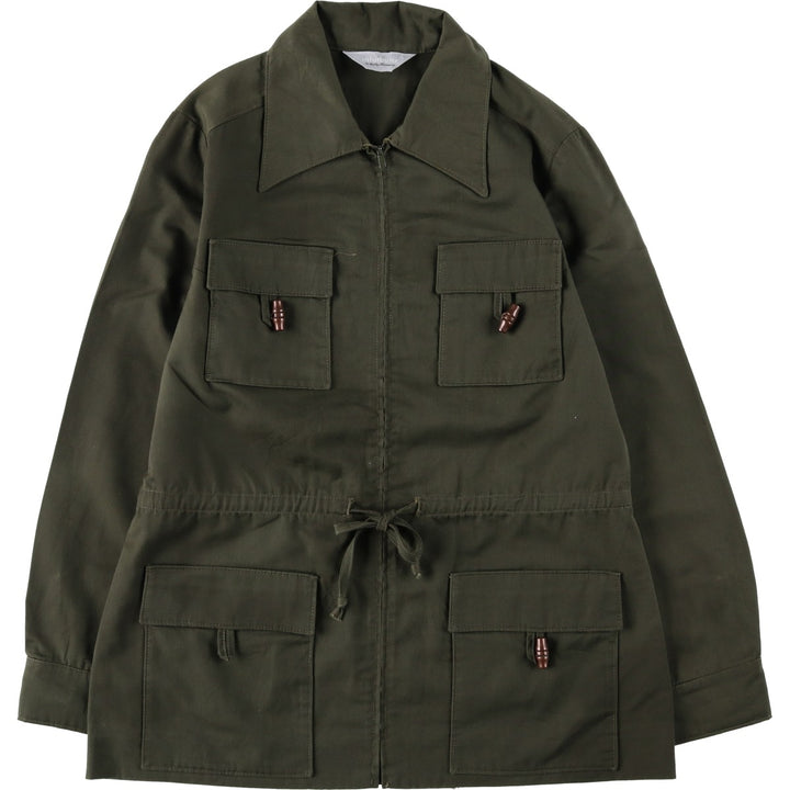 Intuitions by Kathy Manning Safari Jacket, Women's Size M (approx.) unclear Khaki type Vintage Second Hand