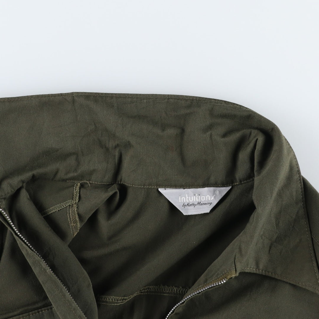 Intuitions by Kathy Manning Safari Jacket, Women's Size M (approx.) unclear Khaki type Vintage Second Hand