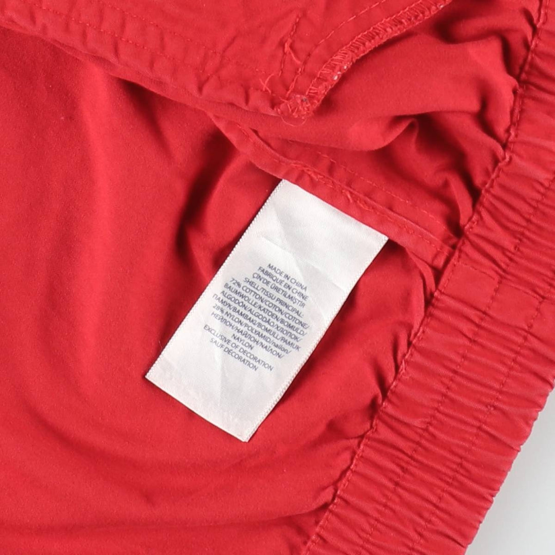 Ralph Lauren POLO RALPH LAUREN Cotton Hoodie, Women's Size L (approx.) cotton red type Vintage Second Hand