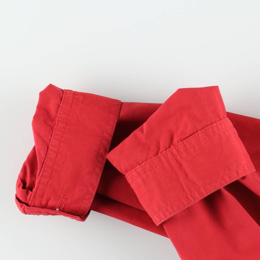 Ralph Lauren POLO RALPH LAUREN Cotton Hoodie, Women's Size L (approx.) cotton red type Vintage Second Hand