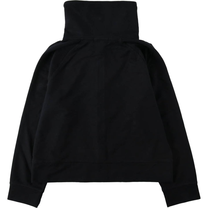 Ralph Lauren L-RL LAUREN ACTIVE High-Neck Cotton Jacket, Women's Size L (approx.) cotton black type Vintage Second Hand