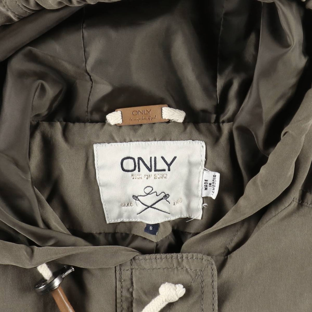 ONLY Mountain Parka Shell Jacket (Women's Size S) polyester Khaki type Vintage Second Hand