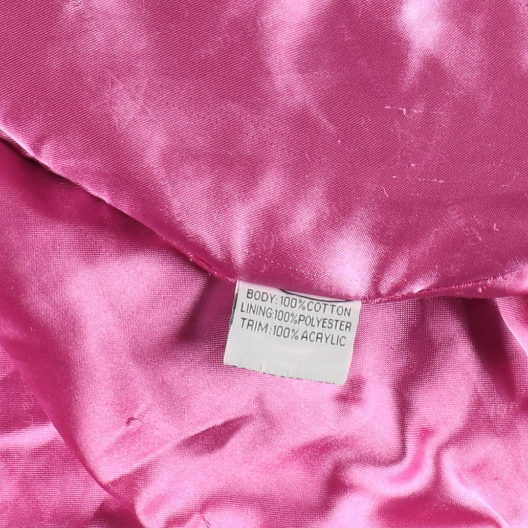 JH Design M&M's Racing Jacket, Women's XXL equivalent cotton pink type Vintage Second Hand