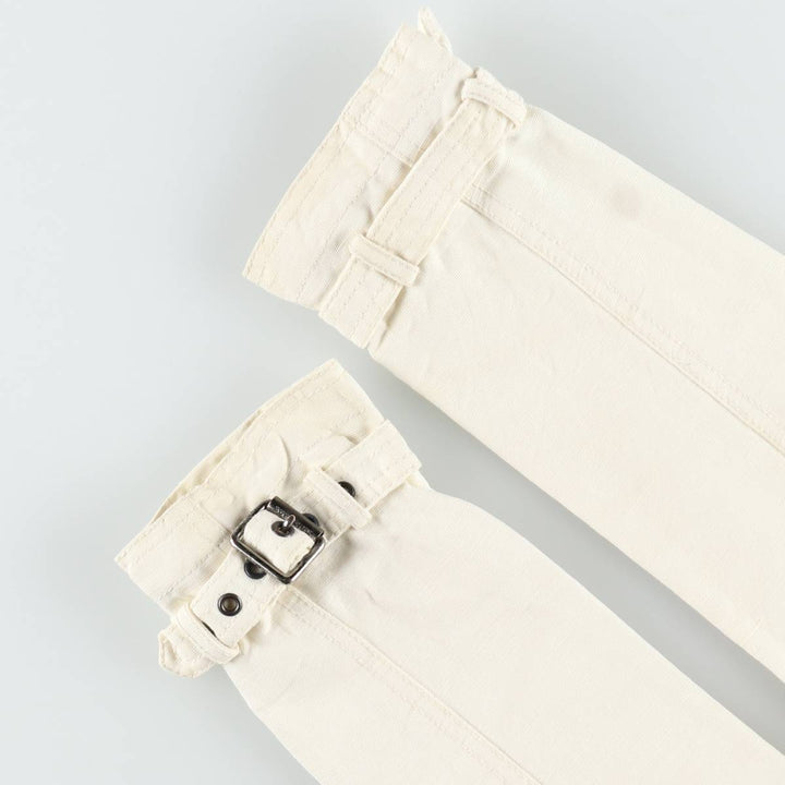 Burberry's BURBERRY LONDON cotton x linen jacket, made in Italy, women's size S equivalent. linen ivory Vintage Second Hand