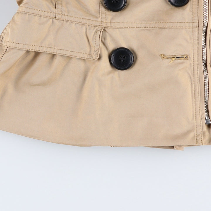 Burberry's BRIT Cotton Jacket, Women's Size XS (approx.) cotton Beige type Vintage Second Hand