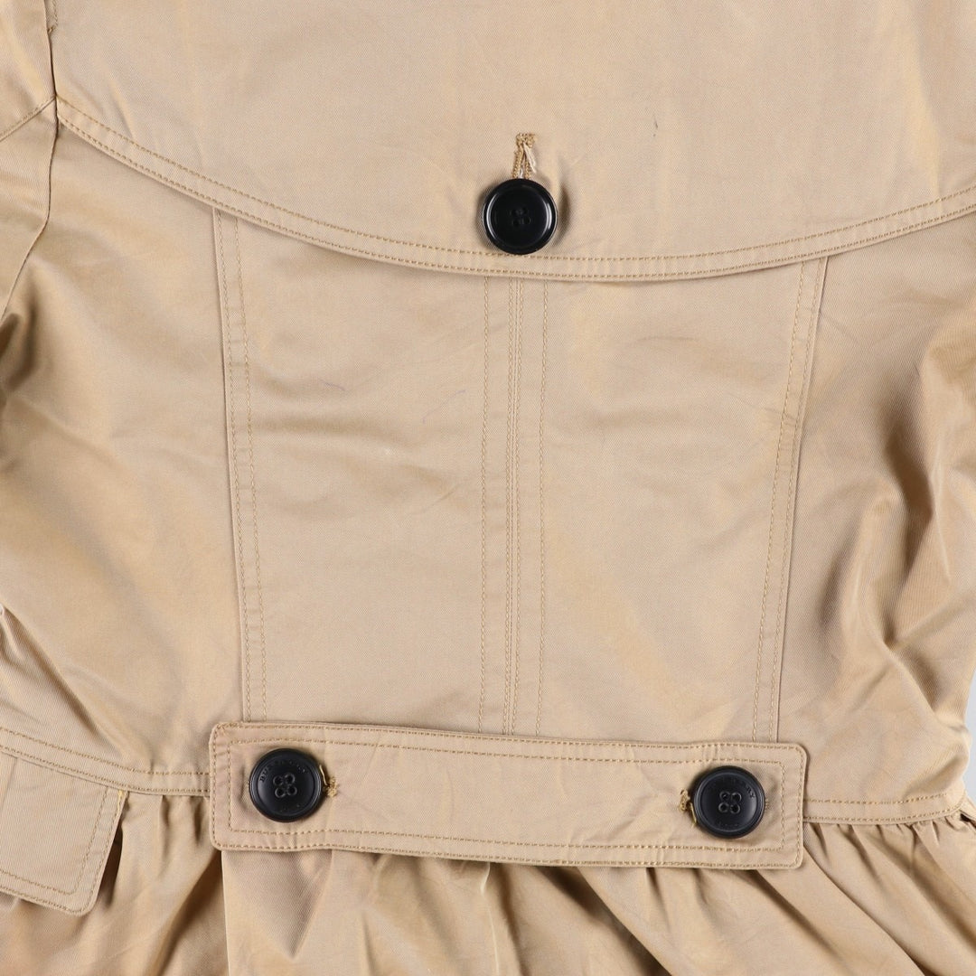 Burberry's BRIT Cotton Jacket, Women's Size XS (approx.) cotton Beige type Vintage Second Hand