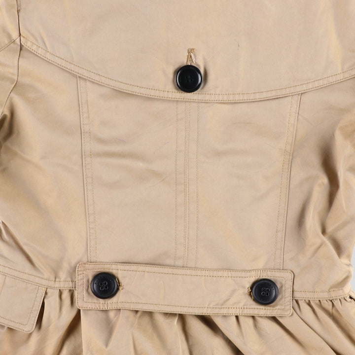 Burberry's BRIT Cotton Jacket, Women's Size XS (approx.) cotton Beige type Vintage Second Hand