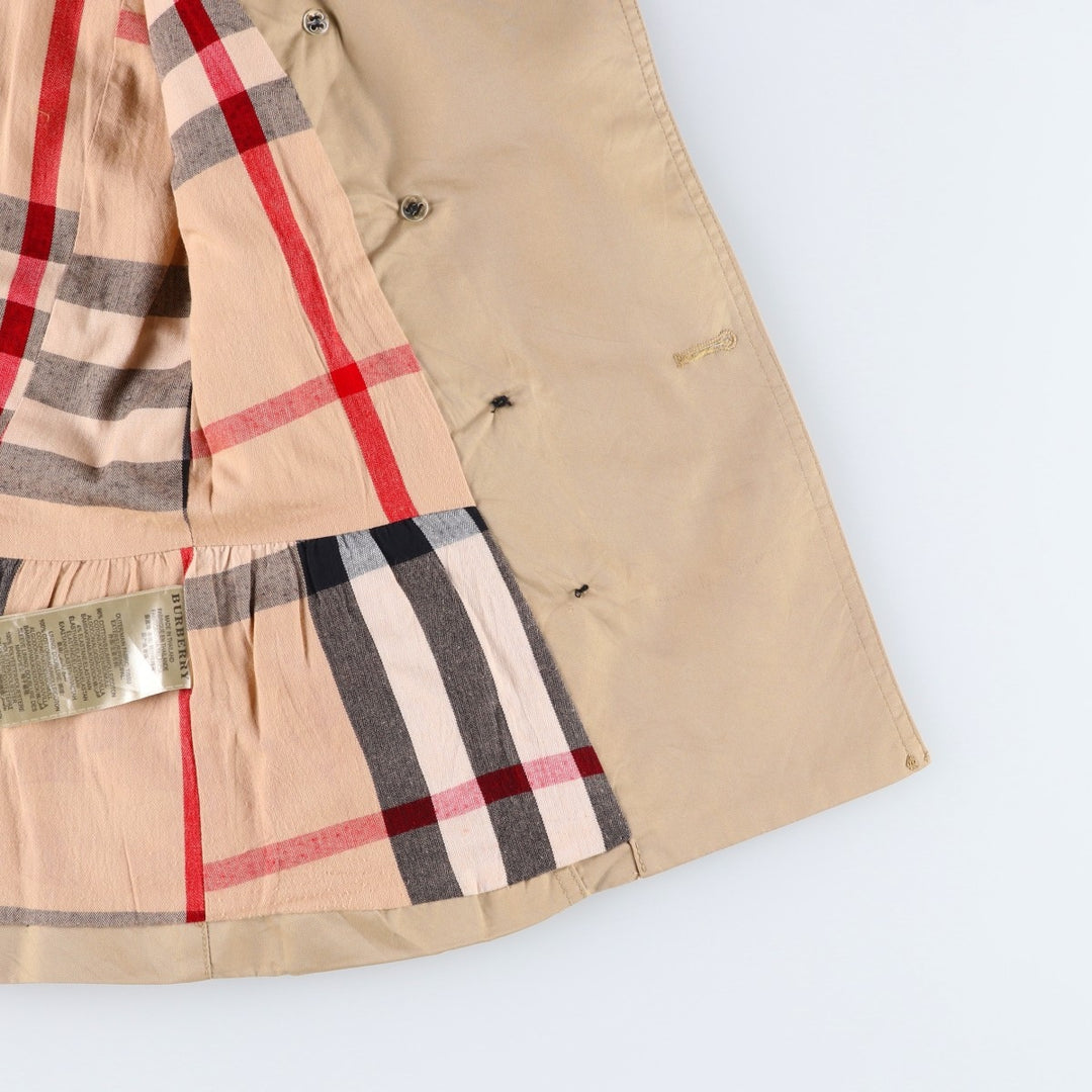 Burberry's BRIT Cotton Jacket, Women's Size XS (approx.) cotton Beige type Vintage Second Hand
