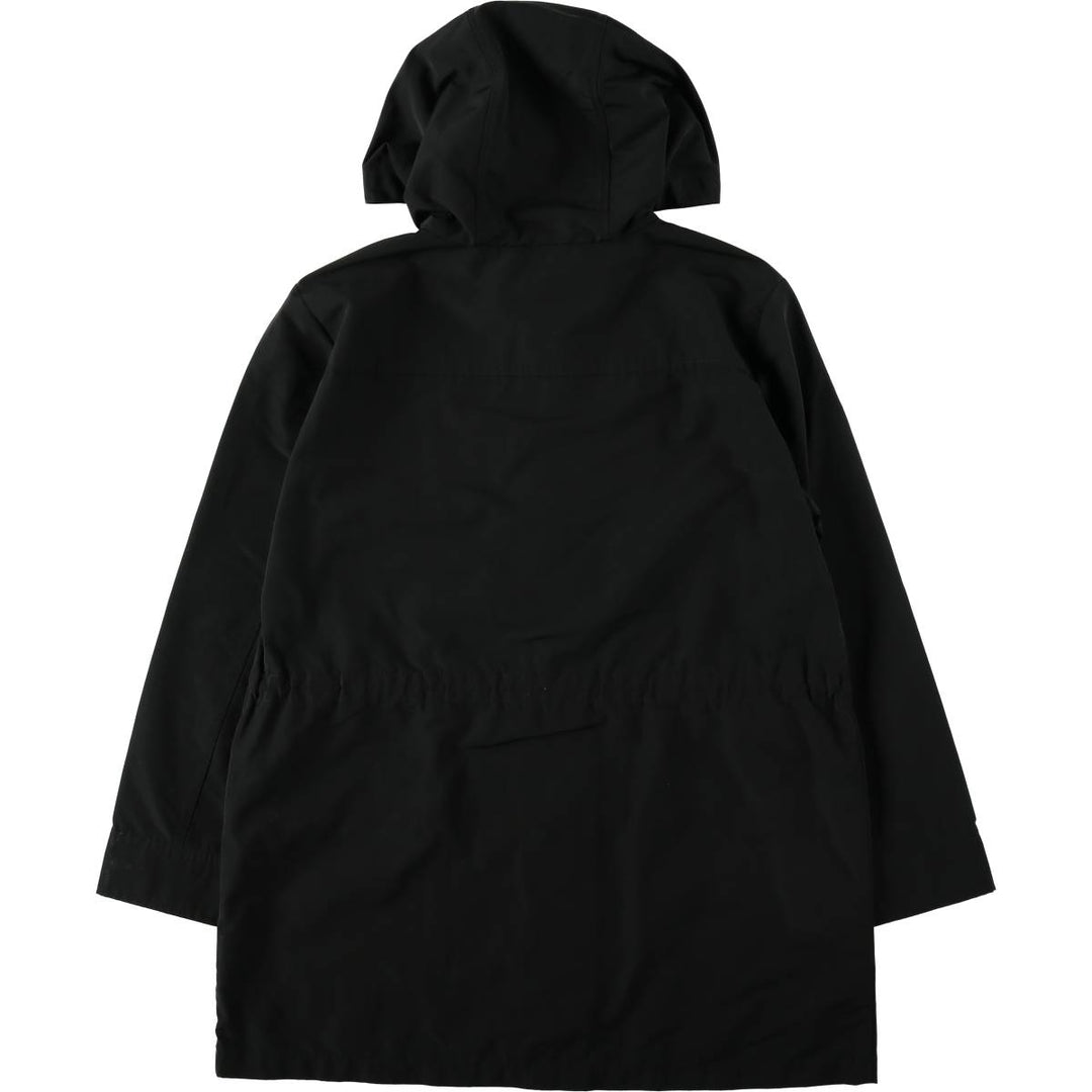 J.Crew Mountain Parka Shell Jacket, Women's Size M (approx.) polyester black type Vintage Second Hand