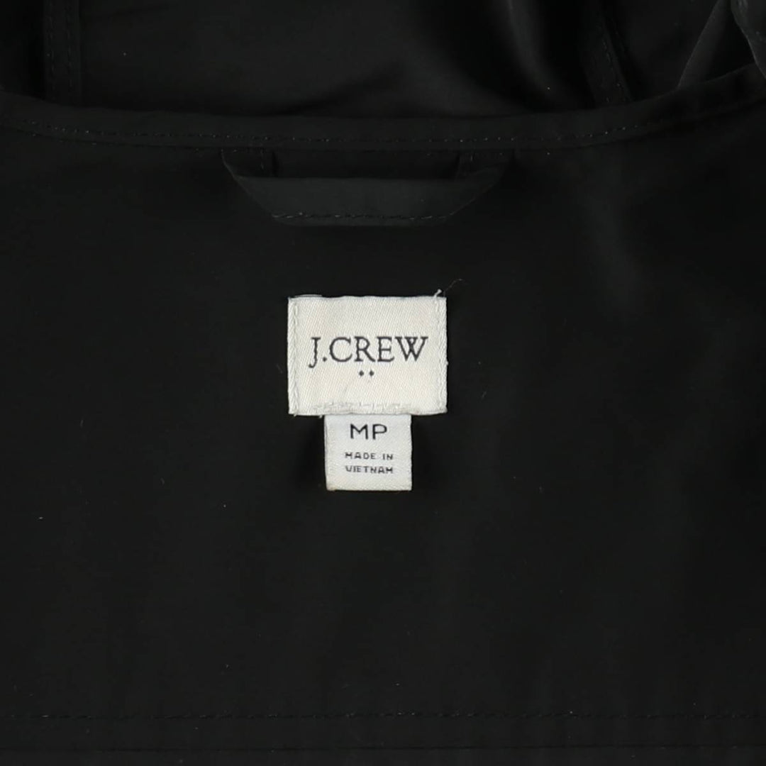 J.Crew Mountain Parka Shell Jacket, Women's Size M (approx.) polyester black type Vintage Second Hand