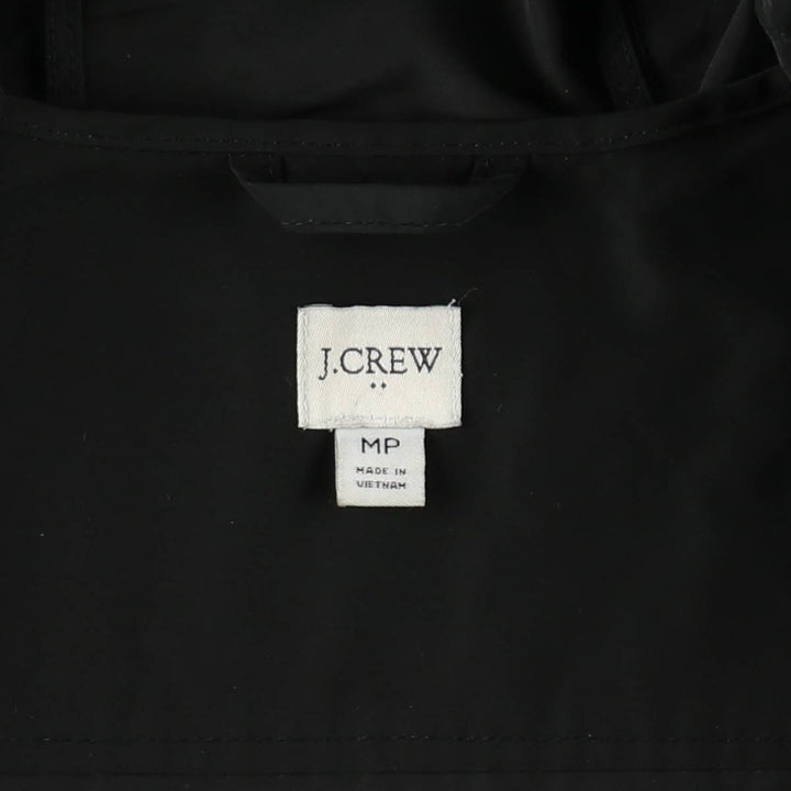 J.Crew Mountain Parka Shell Jacket, Women's Size M (approx.) polyester black type Vintage Second Hand