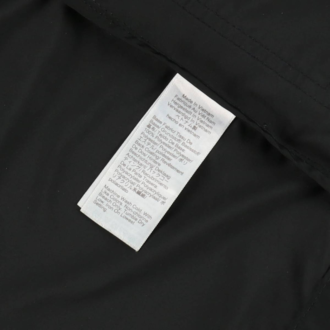 J.Crew Mountain Parka Shell Jacket, Women's Size M (approx.) polyester black type Vintage Second Hand