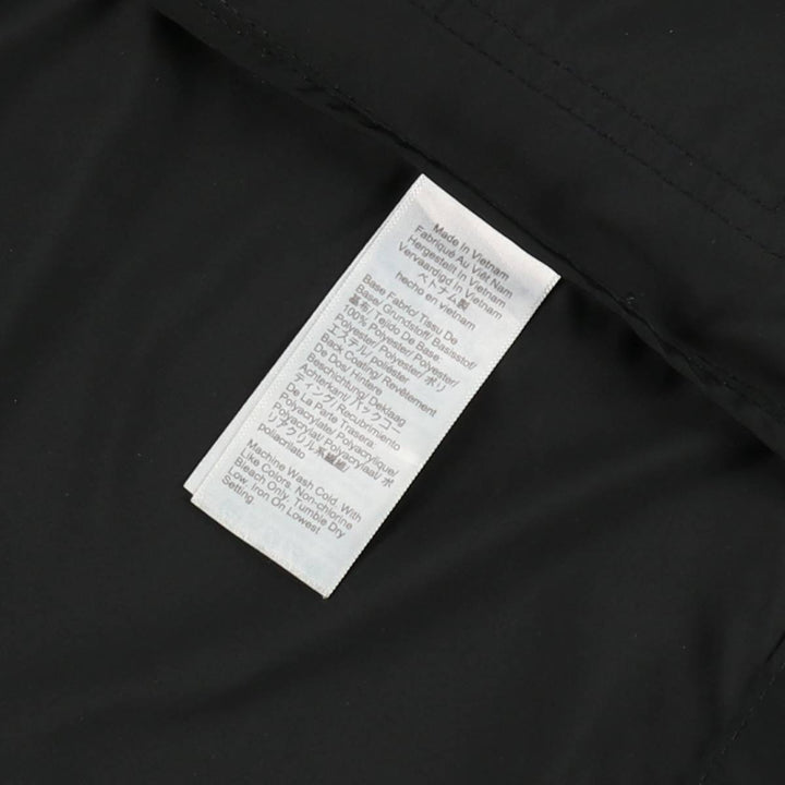 J.Crew Mountain Parka Shell Jacket, Women's Size M (approx.) polyester black type Vintage Second Hand