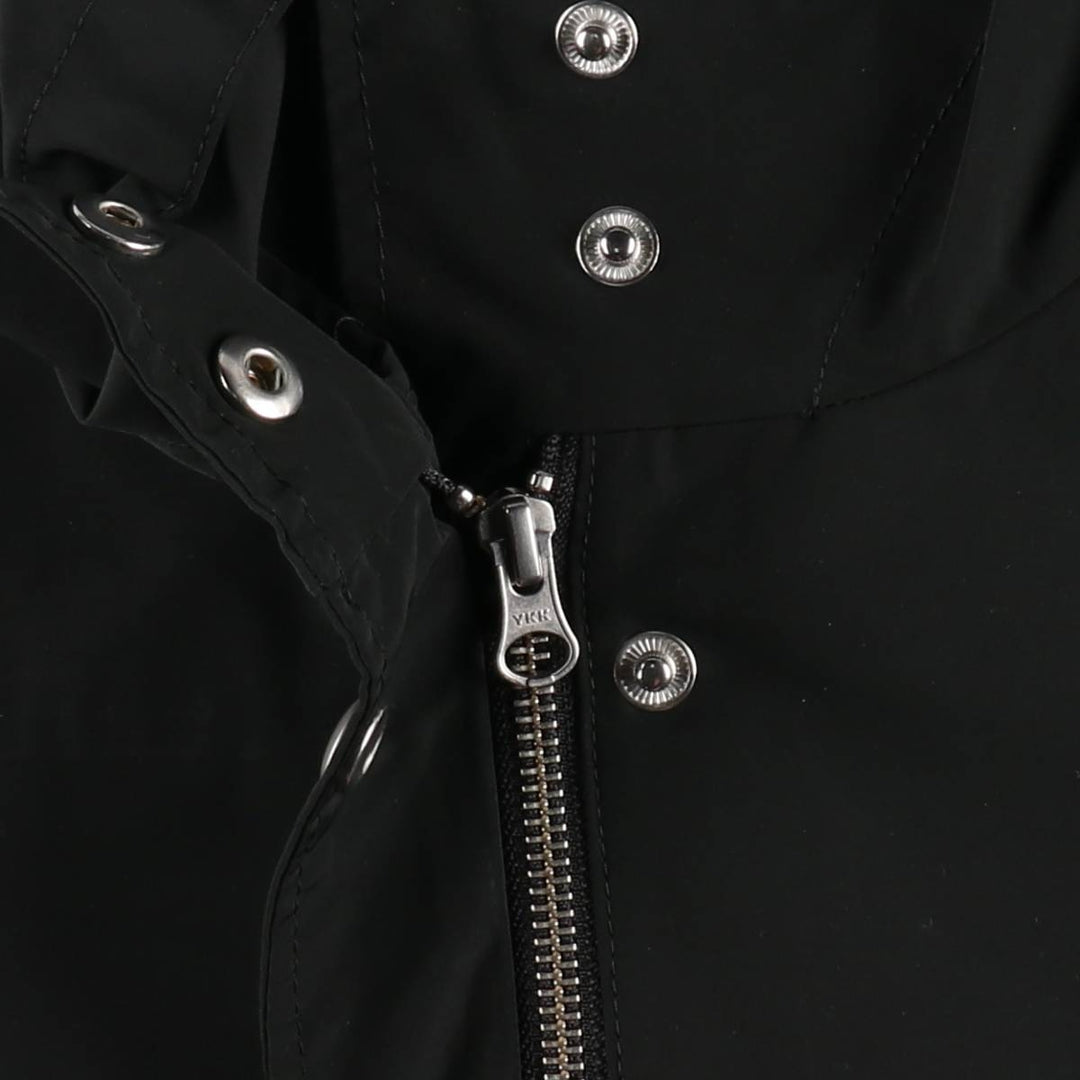J.Crew Mountain Parka Shell Jacket, Women's Size M (approx.) polyester black type Vintage Second Hand