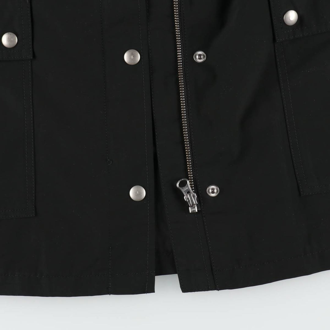 J.Crew Mountain Parka Shell Jacket, Women's Size M (approx.) polyester black type Vintage Second Hand