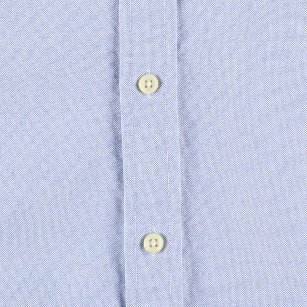 Ralph Lauren CUSTOM FIT Long-Sleeve Button-Down Shirt, Women's Size S (approx.) cotton Blue type light blue Vintage Second Hand