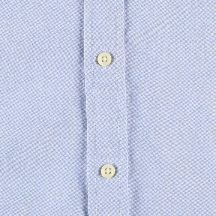 Ralph Lauren CUSTOM FIT Long-Sleeve Button-Down Shirt, Women's Size S (approx.) cotton Blue type light blue Vintage Second Hand