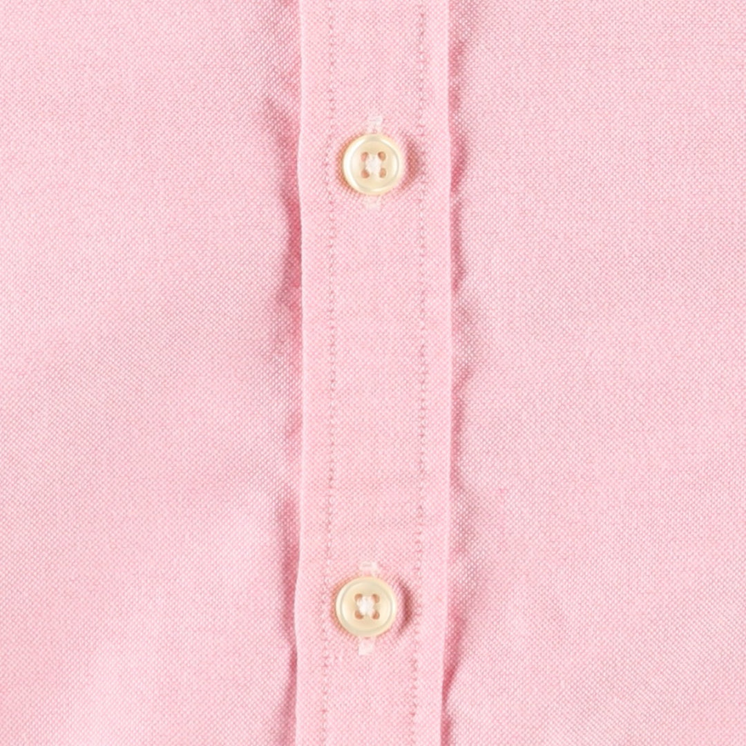 Ralph Lauren SPORT Slim Fit Long-Sleeve Button-Down Shirt, Women's Size L (approx.) cotton pink type Vintage Second Hand